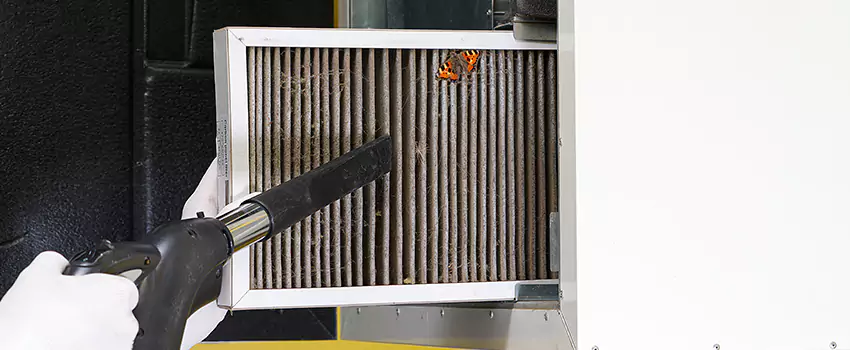Clogged Air Duct Cleaning Process in Cranston, RI