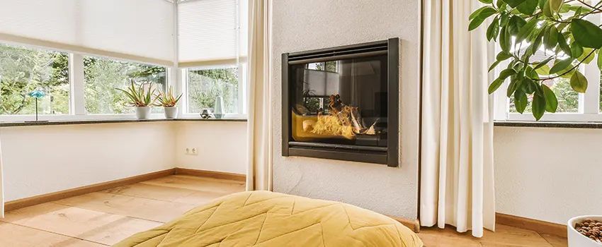 Residential Fireplace Ceramic Glass Installation in Cranston, RI