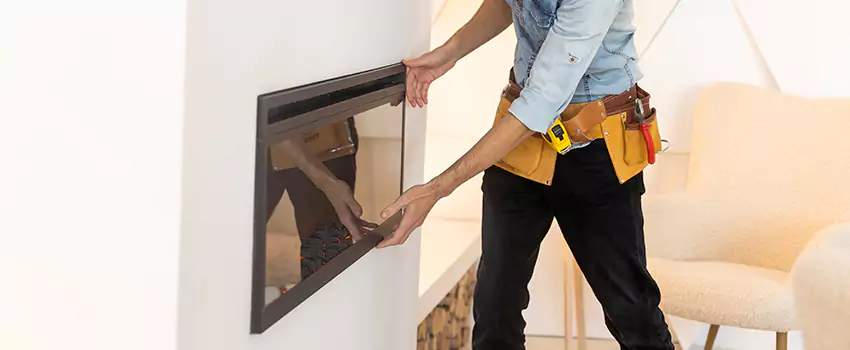 Metal Fireplace Installation in Cranston, Rhode Island
