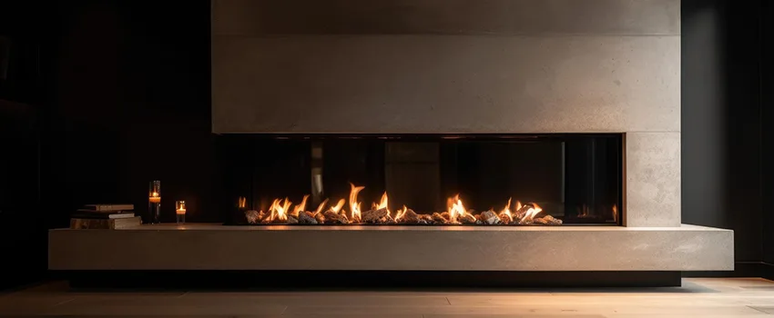 Gas Fireplace Ember Bed Design Services in Cranston, Rhode Island