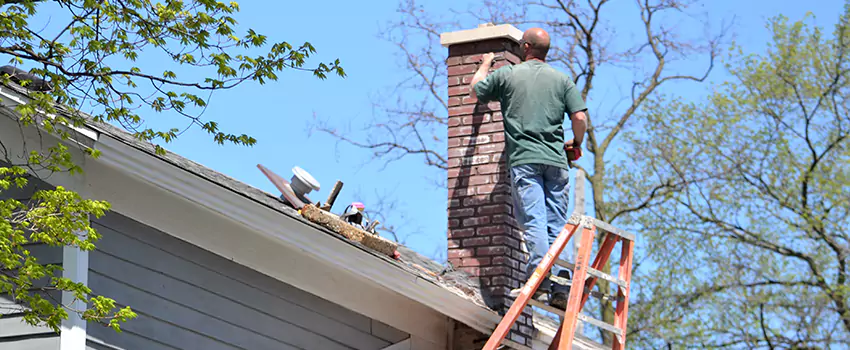 Vinyl and PVC Chimney Flashing Installation in Cranston, RI